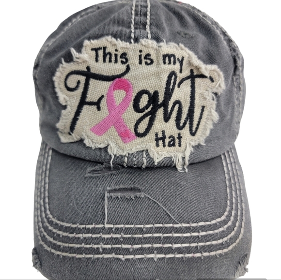 KBETHOS Accessories - Breast Cancer Awareness hat Vintage Hat In excellent shape.